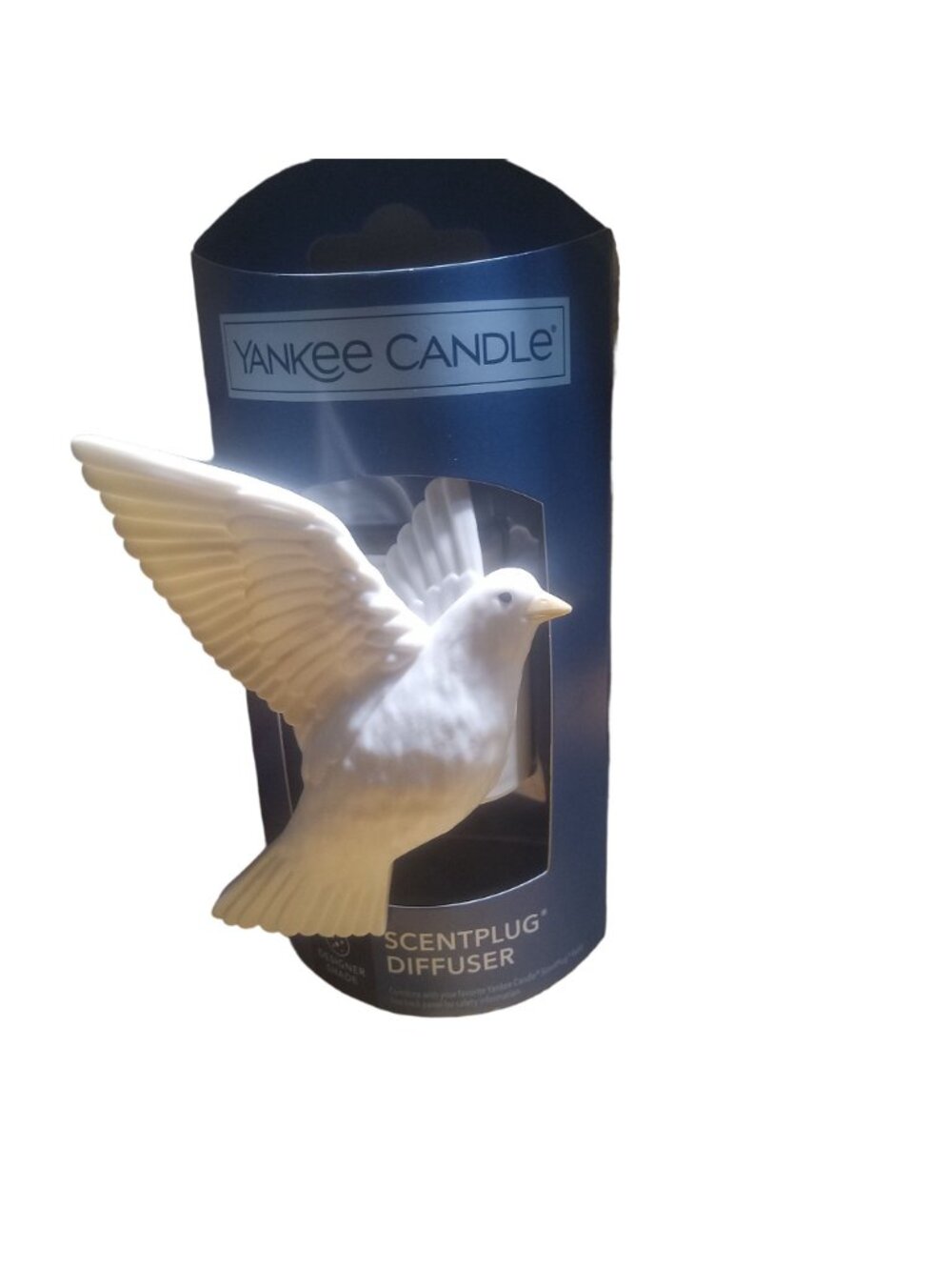 Yankee Candle Scentplug Diffuser NIB Dove Plug In Home Fragrance Designer Shade - Picture 3 of 11